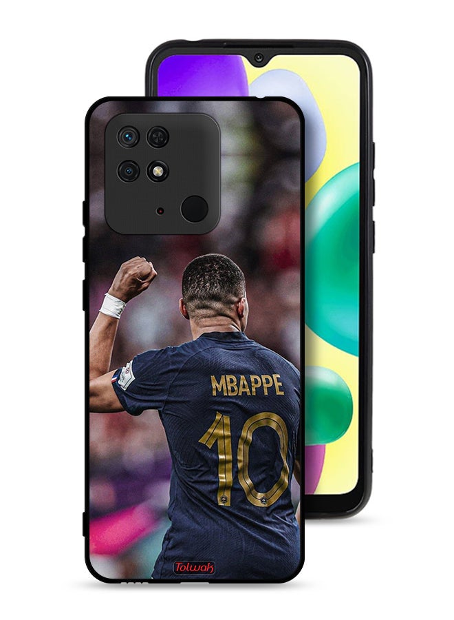 Tolwak Xiaomi Redmi 10C Protective Case Cover Mbappe 10 - Image 1
