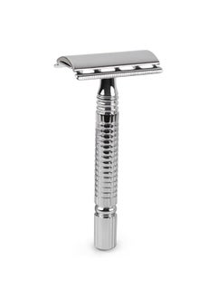 QSHAVE Qshave - Men or Women Short Handle Classic Double Edge Lighter Travel Safety Shaving Razor, 1 Pc  - Image 2
