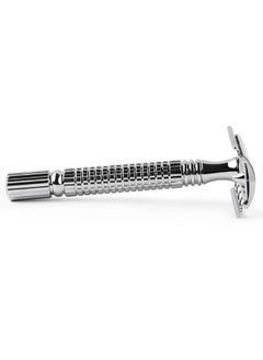 QSHAVE Qshave - Men or Women Short Handle Classic Double Edge Lighter Travel Safety Shaving Razor, 1 Pc  - Image 3