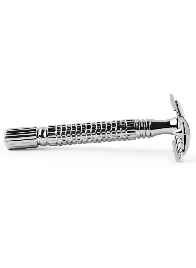 QSHAVE - Qshave - Men or Women Short Handle Classic Double Edge Lighter Travel Safety Shaving Razor, 1 Pc - Image 1