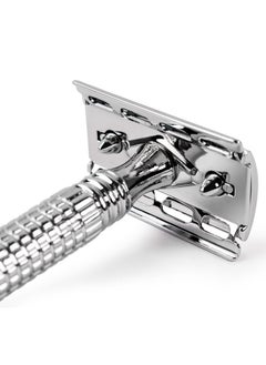 QSHAVE Qshave - Men or Women Short Handle Classic Double Edge Lighter Travel Safety Shaving Razor, 1 Pc  - Image 5