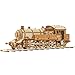 Wood Trick Grand Traveler 246 Wooden Train Set wRailway Rides up to 20ft 16x4 Locomotive Model Kit 3D Wooden Puzzles for Adults to Build Engineering DIY Models for Adults to Build - Image 2
