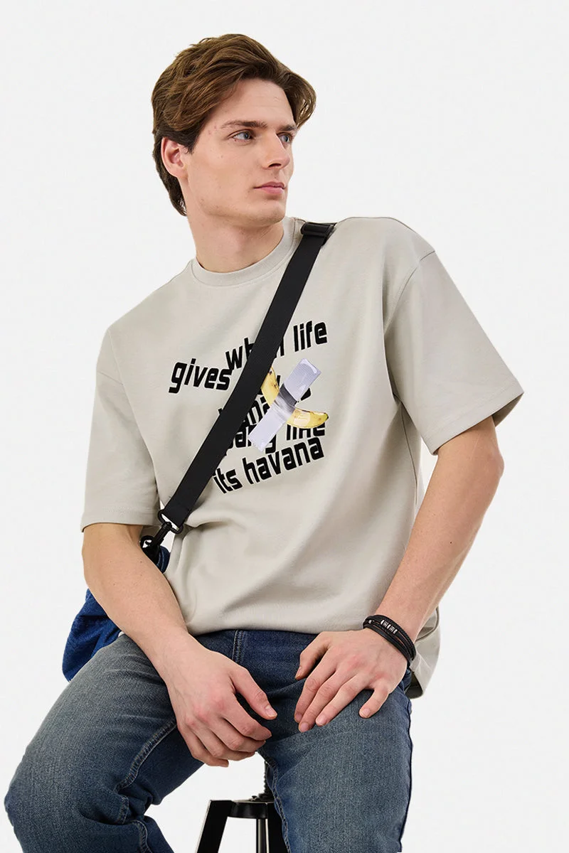 SNITCH Oversized Graphic T-Shirt