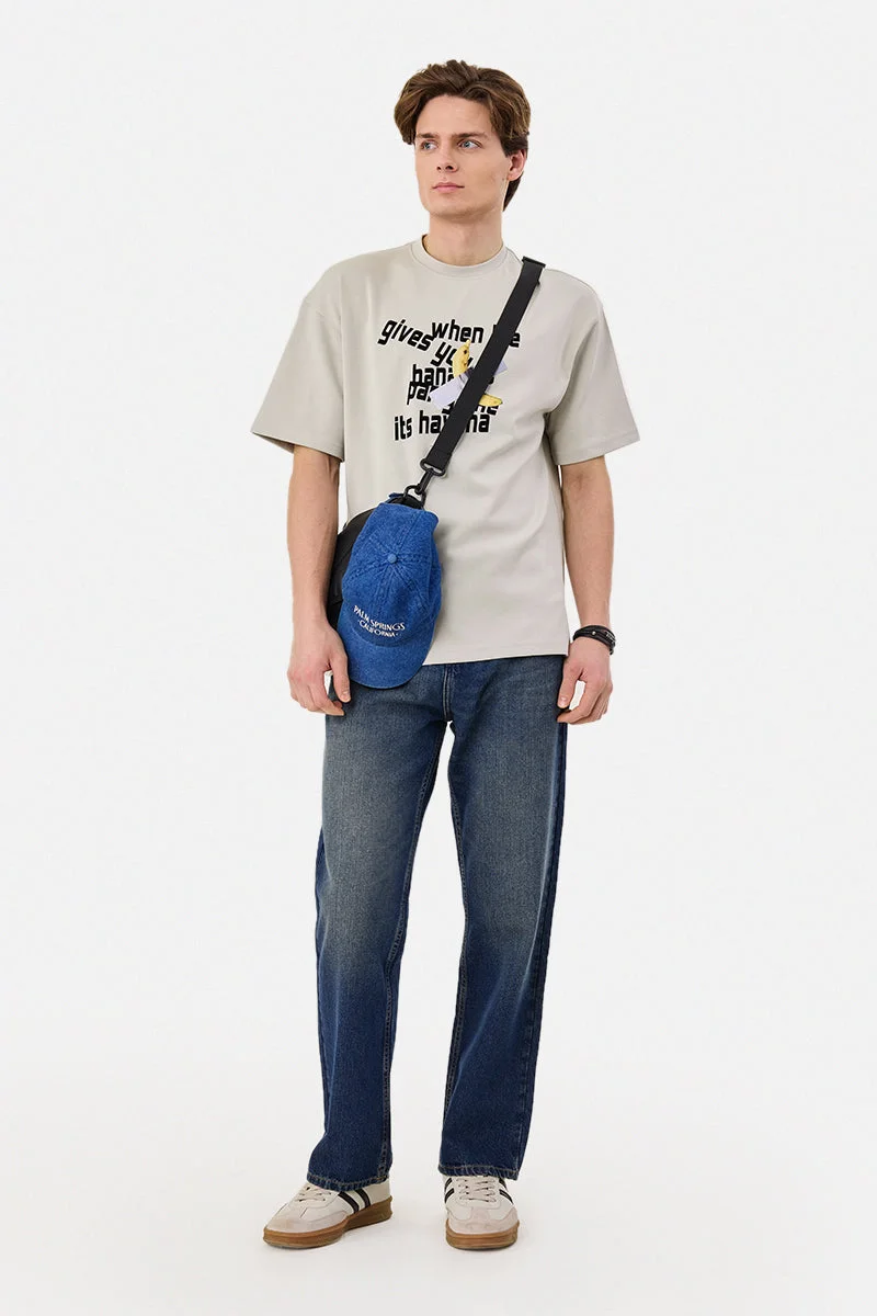 SNITCH Oversized Graphic T-Shirt