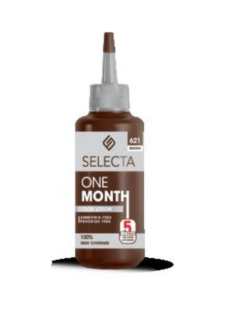 Selecta Hair Color (Brown 621) 100 ML - Image 2