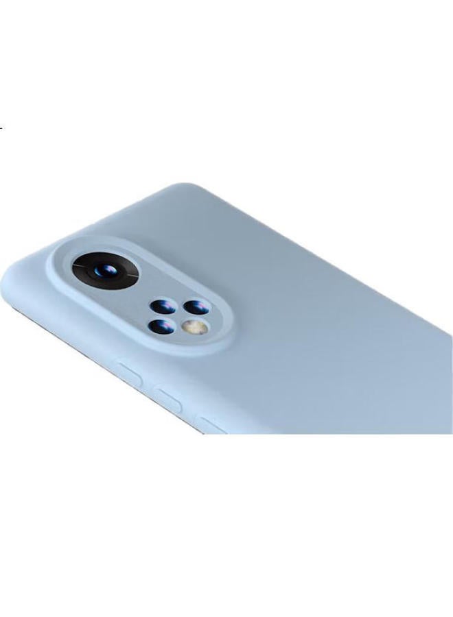 Shangsu Compatible With Honor 50 Phone Case, Huawei Nova 9 Protective Cover, Premium Liquid Silicone Soft Shell, Full Lens Protection, Shockproof, Anti-Fingerprint, For Women And Men, Solid Color Simple Black - Image 2
