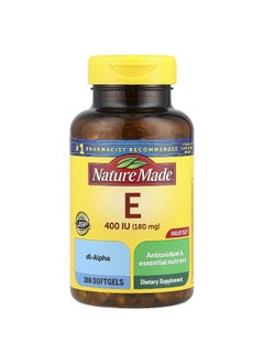 Nature Made Nature Made, Vitamin E , 180 mg (400 IU), 300 Softgels  - Image 1