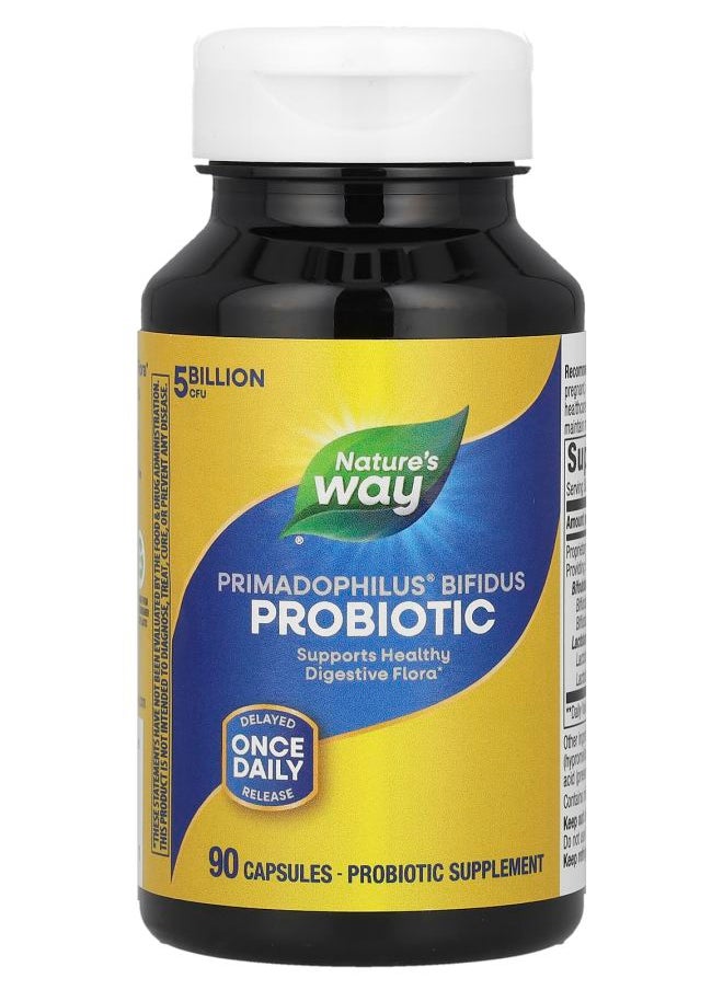 Nature's Primadophilus® Bifidus Probiotic 5 Billion CFU 90 Capsules 
