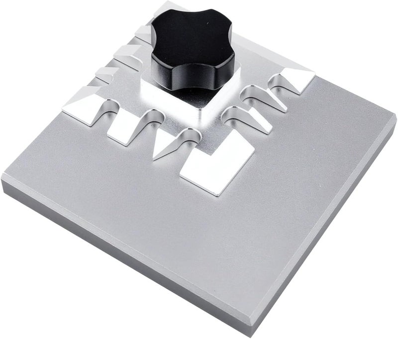 Etched Plate Forming Tool: Ua-90182 Vise with Anti-Slip Mat, Silver, 59 Mm - Image 1