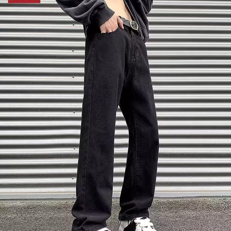 Unisex Casual Daily Denim Jeans - Image 2