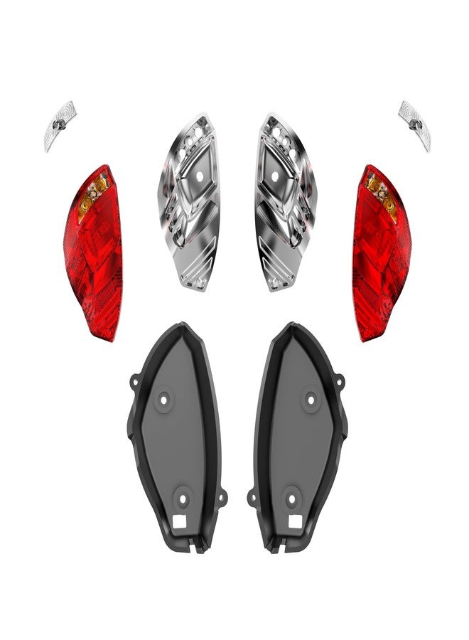 CROBOLL XTS-026 Taillight Accessories for 1:10 Rally Car