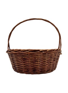 Generic Large Brown Vegetable and Fruit Storage Basket 36x28x12 cm  - Image 1