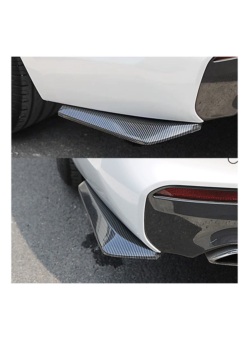 Car Rear Bumper Guard Diffuser, 2 PCS Front Bumper Lip Splitter Kit, Vehicle Blade Rear Shovel, Side Fender Skirt Lip Splitter, Universal Protector for Most Cars. - Image 5