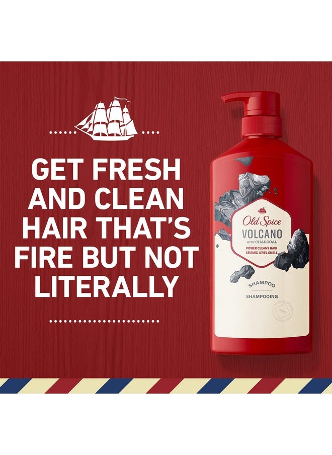 Old Spice - Ld Spice Charcoal Shampoo For Men 21.9 Oz Each Twin Pack - Image 1