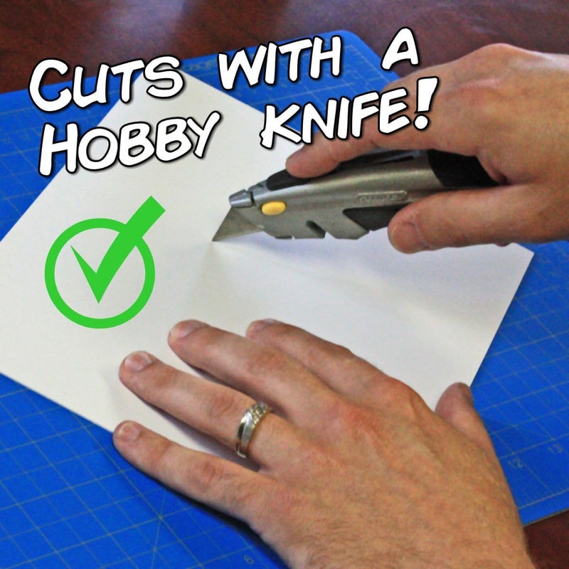 LITKO 8x10-inch Polystyrene Flexible Craft Sheets | Plasticard | Styrene Plastic Sheets | Modeling | Crafting | Scratch Building | Displays | White (.080 Inch - 3 Pack) - Image 4