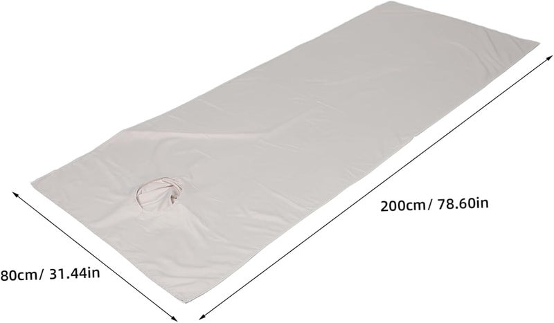 Massage Table Cover with Access Comfortable Bed Cover for Removable Washable Sturdy Design for Beauty Salons - Image 2