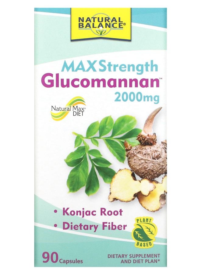 Glucomannan Maximum Strength 2000 mg 90 Capsules (666 mg per Capsule) - pzsku/Z5A00099A0CDB5F0503A4Z/45/_/1728489366/c2c20588-b5d5-4040-859d-18f620860896