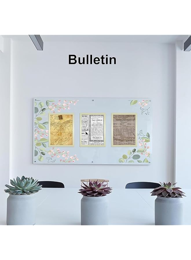 erorex A3 Magnetic Display Frame Self Adhesive Magnetic Paper Holder For Ad Display Storage Photos Notices Documents Magnetic Display Frame Photo Frame Alternatives 5Pack Sliver - Image 3