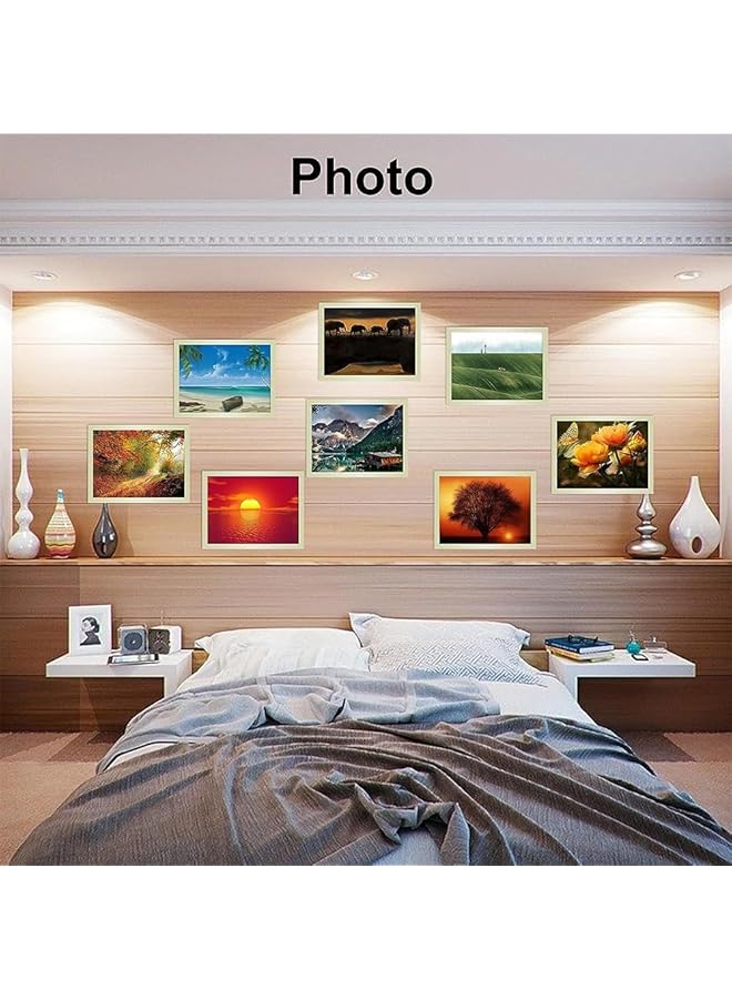 erorex A3 Magnetic Display Frame Self Adhesive Magnetic Paper Holder For Ad Display Storage Photos Notices Documents Magnetic Display Frame Photo Frame Alternatives 5Pack Sliver - Image 5