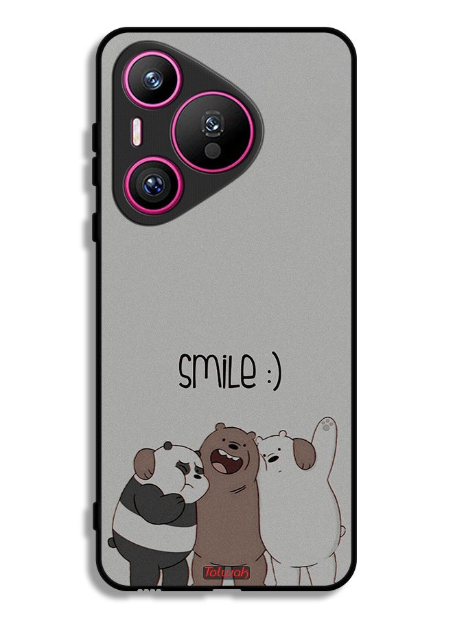 Tolwak Huawei Pura 70 Protective Case Cover Friends Smile - Image 1