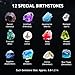 Japace Earth Science Kits for Kids Age 4681214 Birthstone Gemstone Dig Kit Geology Kit with Break Your Own Geodes Crystal Growing Experiment Rock Mining Kit Birthday Gifts Toys for Boys Girls - Image 3