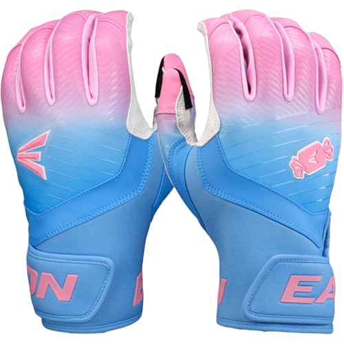 Easton WalkOff Ethos Baseball Batting Gloves Bubblegum Youth XLarge - Image 1