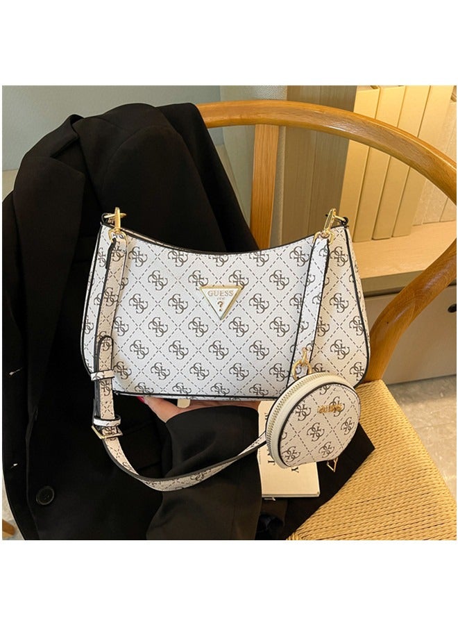 Guess Jeans Guess Printed Women's Zipper Shoulder Bag Handbag 28cm*16cm*5cm  - Image 1