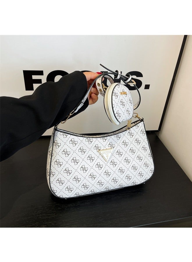 Guess Jeans Guess Printed Women's Zipper Shoulder Bag Handbag 28cm*16cm*5cm  - Image 4