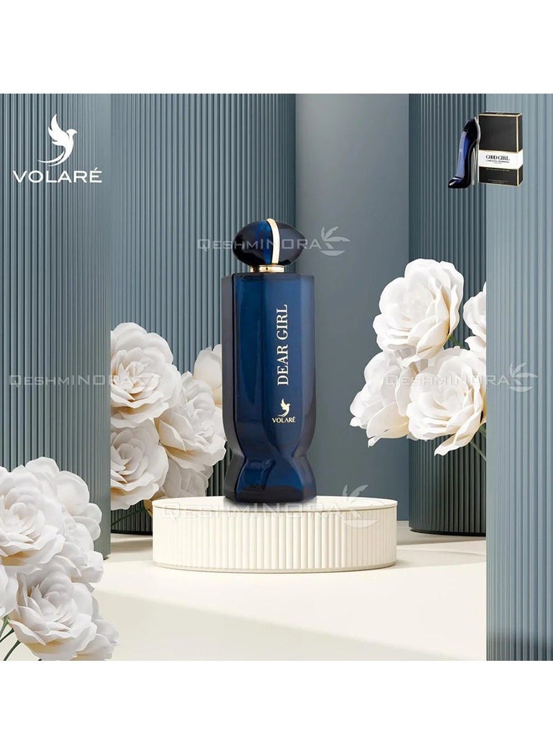 VOLARE Dear Girl Eau de Parfum for women ( Inspired by Good Girl Carolina Herrera‏ ) - 90 ml - Image 2