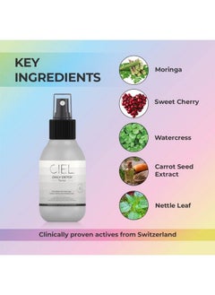 CIEL Daily Detox Moringa Facial Toner For Refreshed & Balanced Skin Tightening Pores; Alcoholfree Astringent Tonic Mist For All Skin Types 100Ml  - Image 4