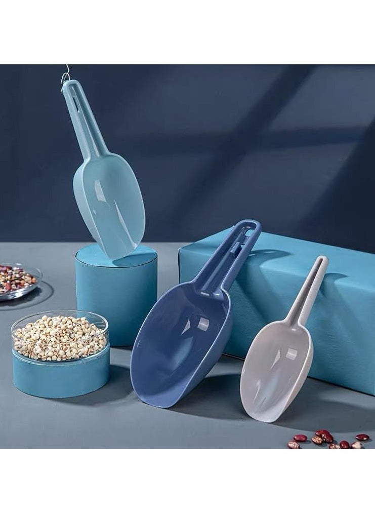 Oasisgalore Set of 3 Plastic Ice and Food Scoops for Kitchen, Canisters, Freezer, and Pet Food (Mix I)  - Image 4