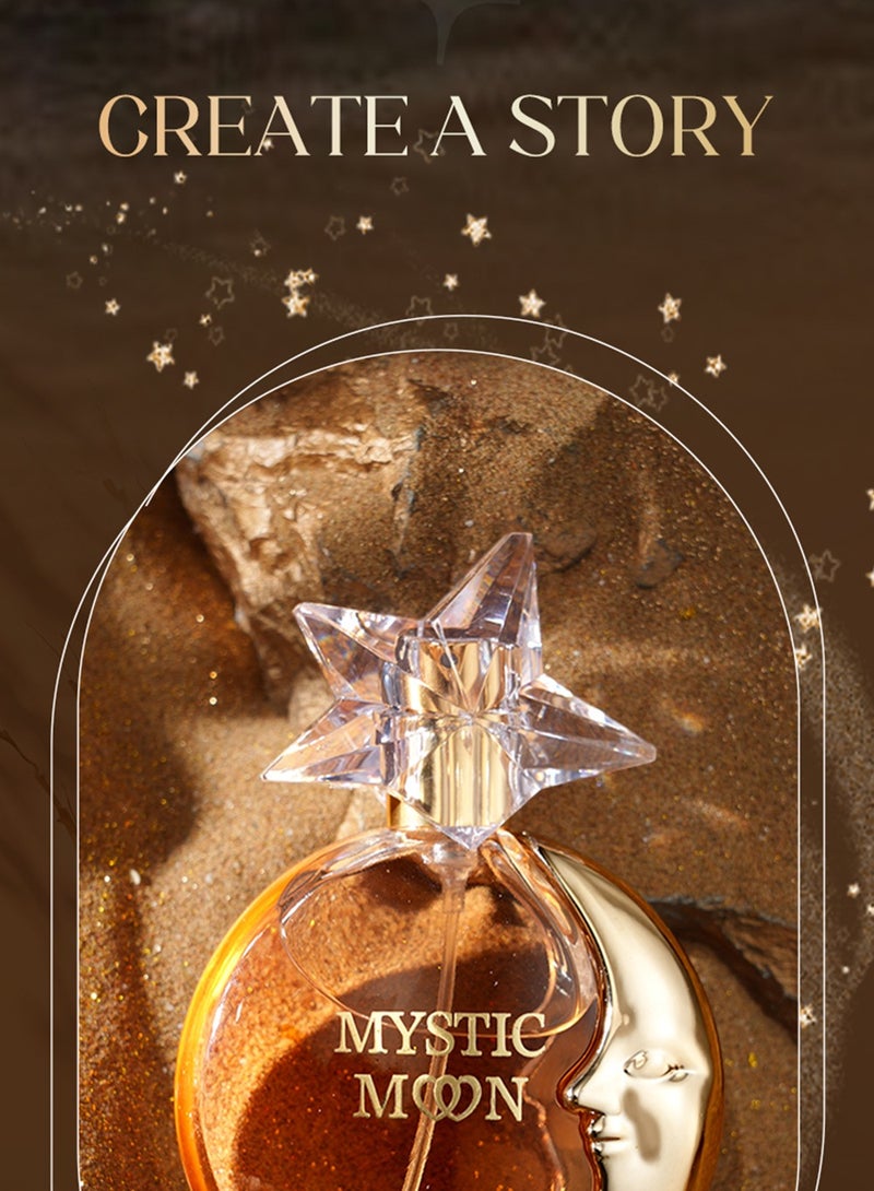 DEOLD Mystic Moon Eau De Toilette,Brilliant as Orange a Romantic Journey with Bright Stars and Moon,50ml - Image 4