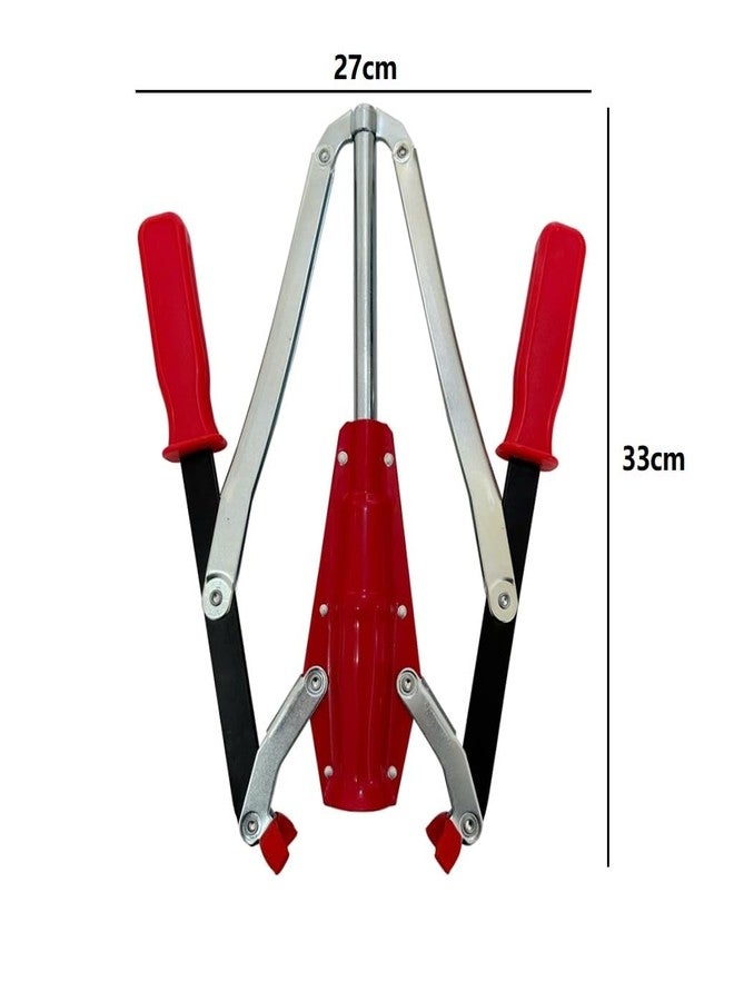 جهاز WENNING اليدوي لسد زجاجات النبيذ ذو ذراعين، مزود بـ 30 سدادة نبيذ للاستخدام المنزلي. - Image 3