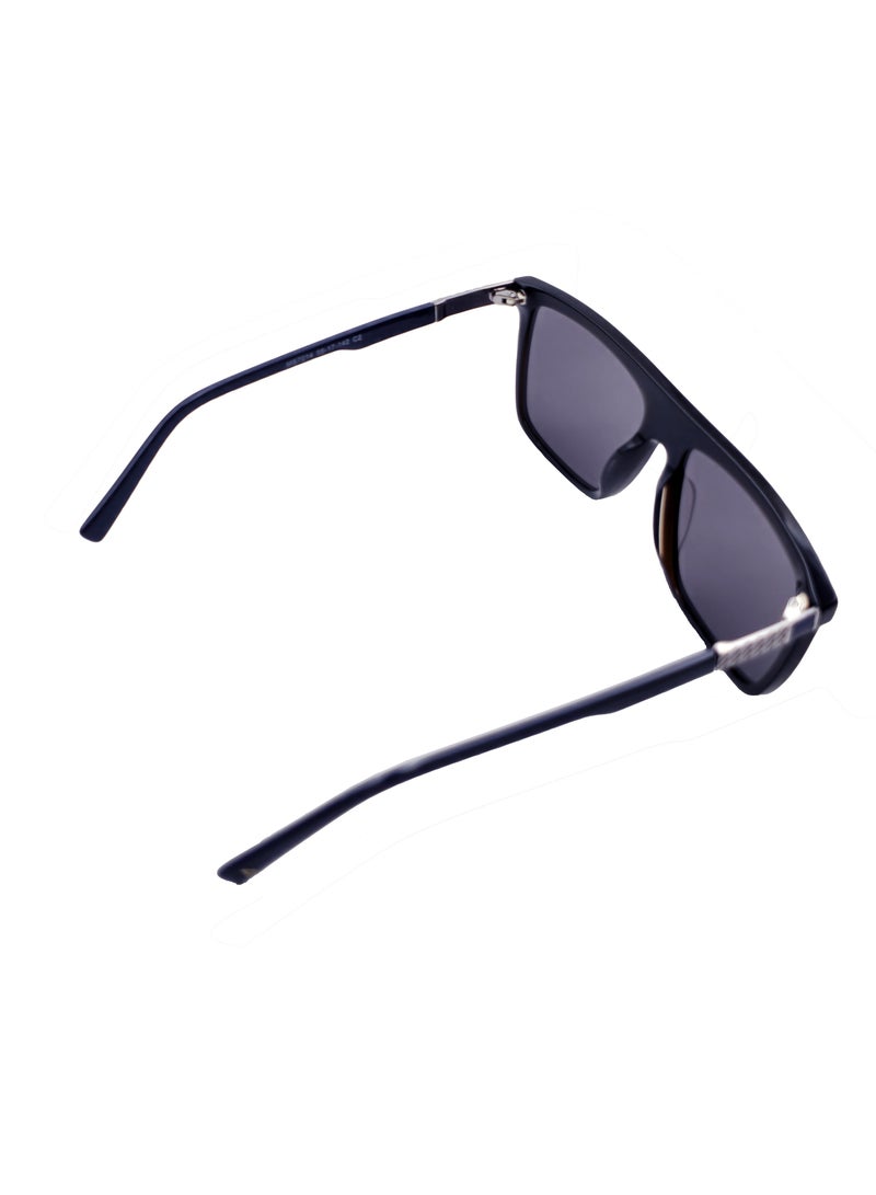 دلس دي إل إس نظارات شمسية للرجال والنساء - إطار أسيتات مربع مع عدسات واقية من الأشعة فوق البنفسجية متعددة الاستخدامات (MS7014-C2) - Image 4