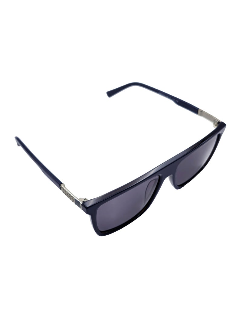 دلس دي إل إس نظارات شمسية للرجال والنساء - إطار أسيتات مربع مع عدسات واقية من الأشعة فوق البنفسجية متعددة الاستخدامات (MS7014-C2) - Image 5