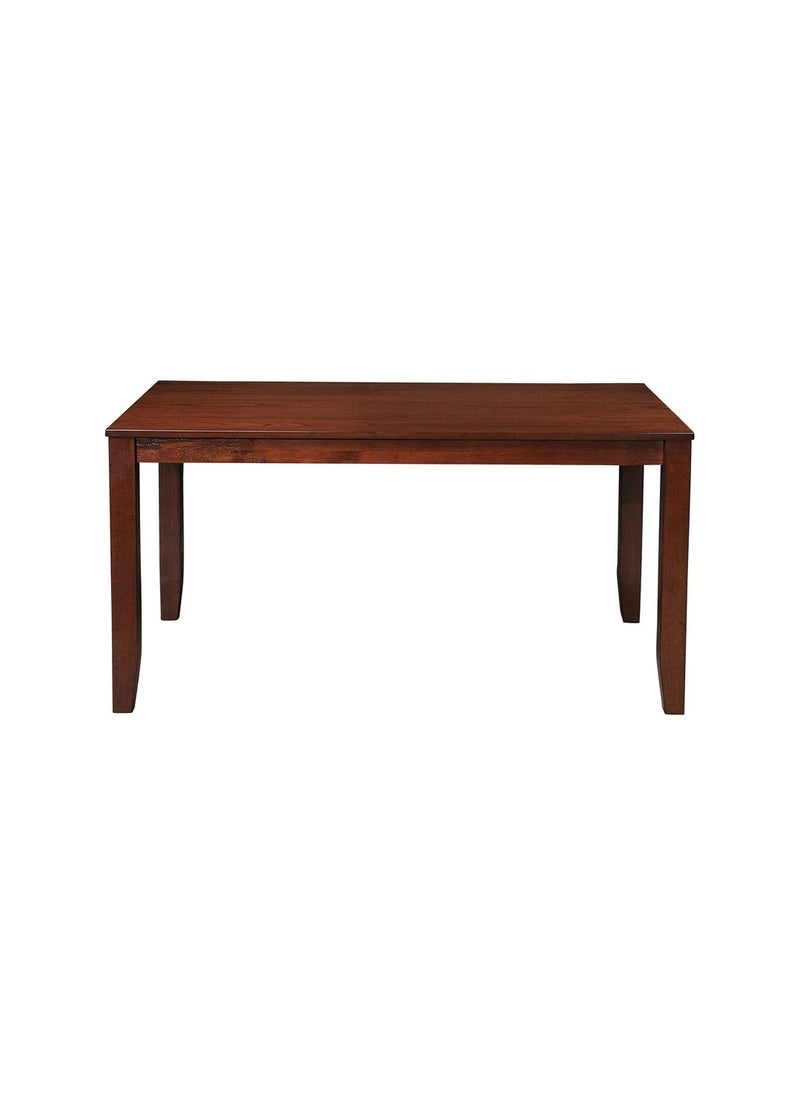 ROYALOAK Muar Wooden 6 Seater Dining Table Set | Mindy Veneer Table Top | Solid Wood | Cushioned Seats | Tapered Design Legs  - Image 5