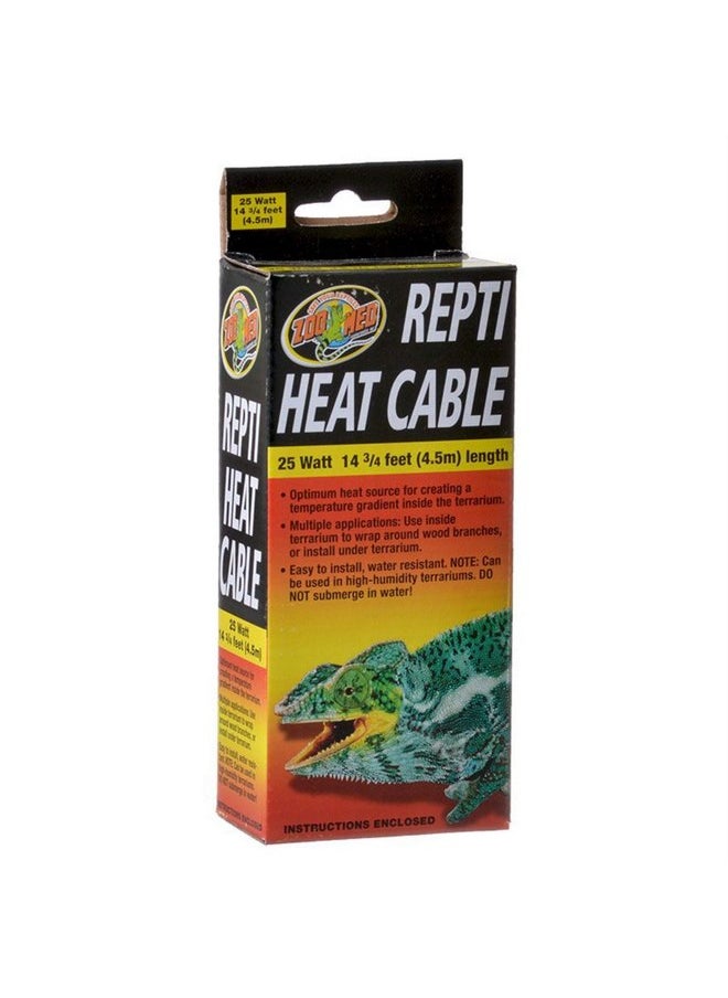 زوو ميد كابل تسخين Zoo Med RHC-25 Repti بقوة 25 وات بطول 14.75 قدمًا 