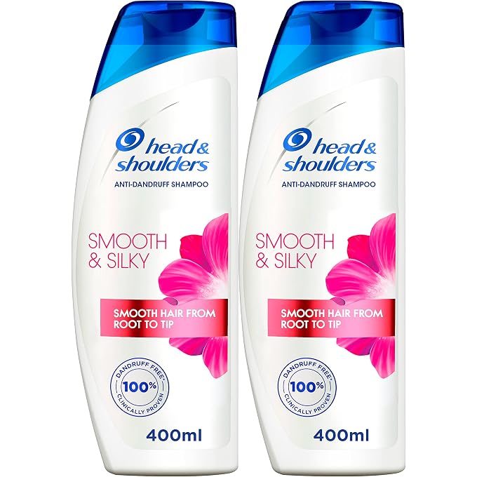 Head & Shoulders Daily Clean Anti-Dandruff Shampoo, with MaxFoam Technology Dandruff Wont Come Back Ever, Clinically Proven, 400ml+400ml