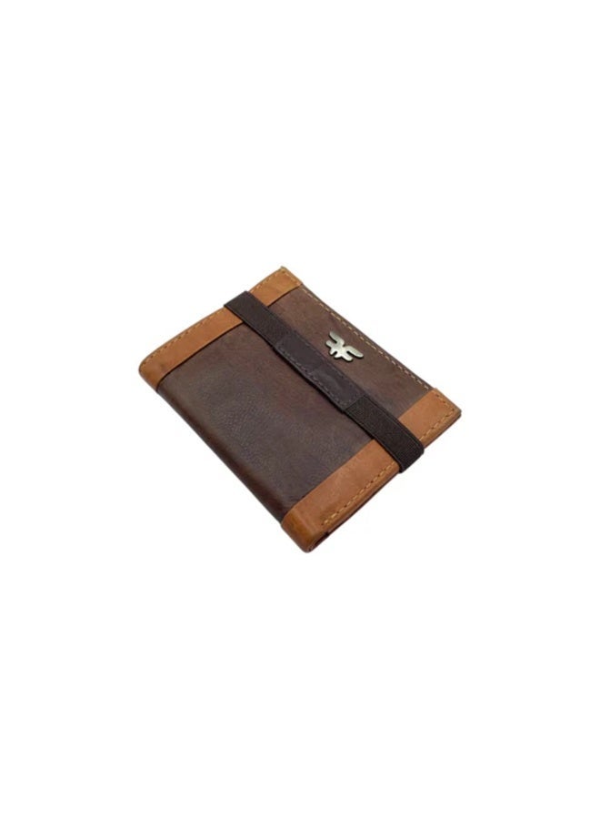 LAVERI LEATHER Compact Bi-Fold Cards & Cash Wallet # 1654 - Image 5
