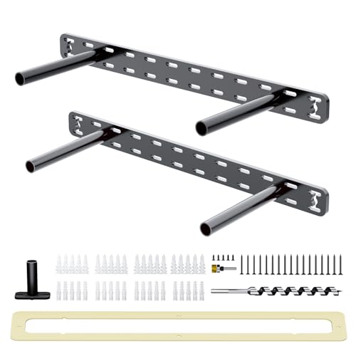 Craftersmark 2pcs Floating Shelf Hardware Heavy Duty Hidden Shelf Brackets SupportWall Mounting Invisible Floating Shelves Bracket with Jig 18 x 8 x 15 with Tools - Image 1