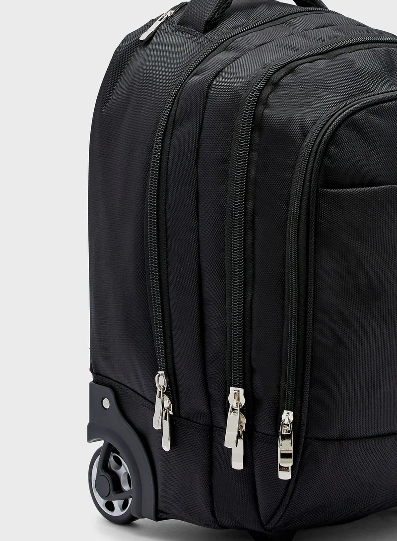 Robert Wood Two Wheel Cabin Shoulder Bag