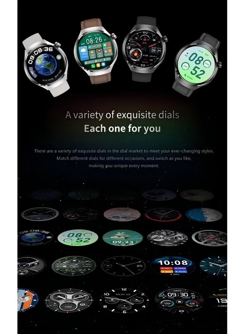 شراء جوي ساعة ذكية 1.7 بوصة عالية الدقة تعمل باللمس بالكامل مع مكالمات بلوتوث مقاومة للماء مع مراقب معدل ضربات القلب ساعة ذكية رياضية رقمية للنساء والرجال وجهاز تتبع اللياقة البدنية ومراقبة النوم ومقياس الخطوات - Image 4