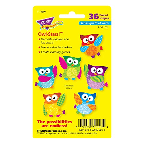 Trend Owl Stars Mini Accents Variety Pack - Image 3