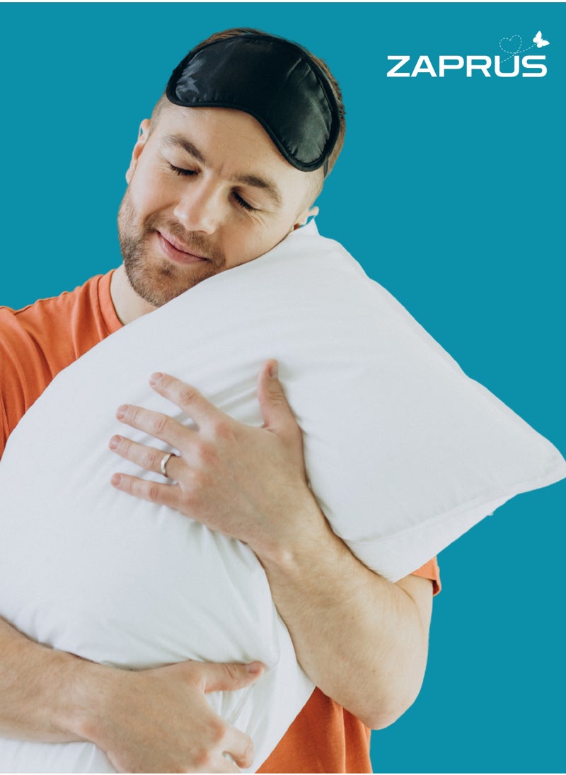 Zaprus Pillow Protector Premium 1,2,4 & 8 Multiple Packs, Premium Quality Waterproof 100% Soft Cotton Queen Size Pillows Case Cover 75 x 50cm - pzsku/Z5A0114B6E4C4024D4E64Z/45/_/1736854951/d8aecefc-2bbd-465e-8088-05b7444b5309