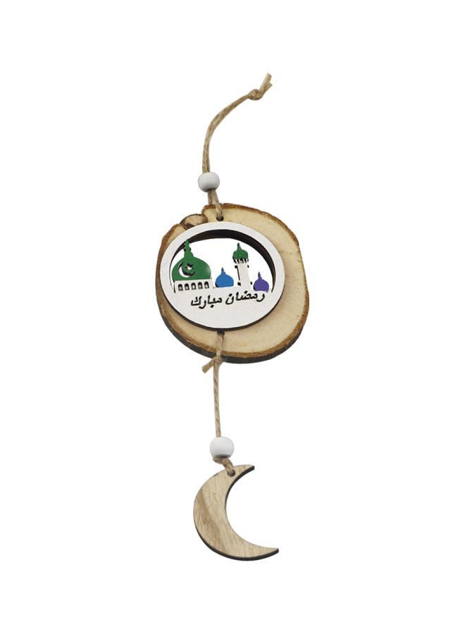 Wooden Decoration Ornament Brown - Image 1