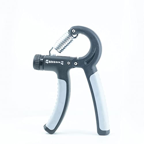 Kasrat Adjustable Hand Gripper (Grey), Hand Gripper for Men & Women for Gym | Workout | Hand Gripper to use in Home for Forearm Exercise, Finger Exercise Power Gripper [Grey] - Image 1