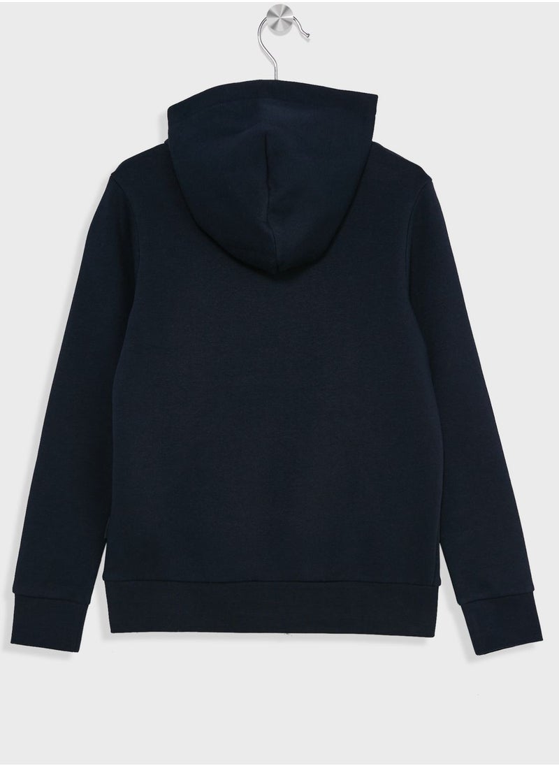 Jack & Jones Junior - Youth Logo Hoodie - Image 1