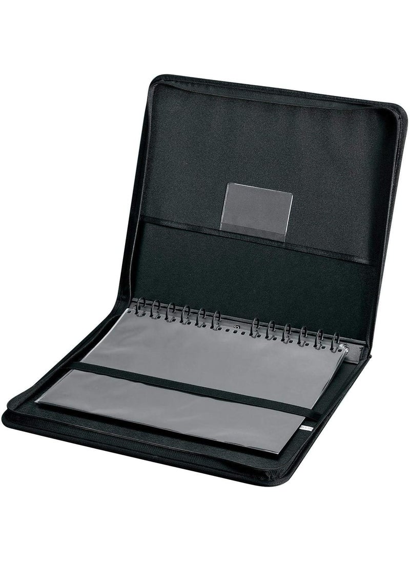 Alvin Alvin Elegance Series Ergonomic Presentation Case MultiRing Design with Hidden Zipper  11inches x 14inches 