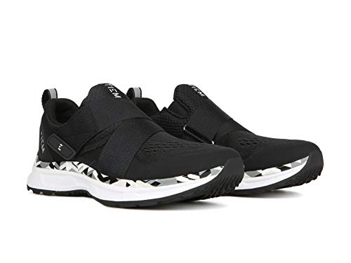 TIEM Slipstream - Black Geometric - Indoor Cycling Shoe, SPD Compatible (Women's Size 8.5) - Image 1