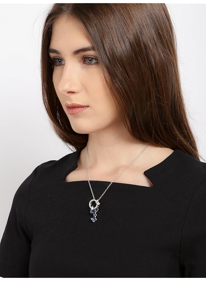 تشيميز أصفر قلادة كريستال من الكريستال للنساء والفتيات - Image 3